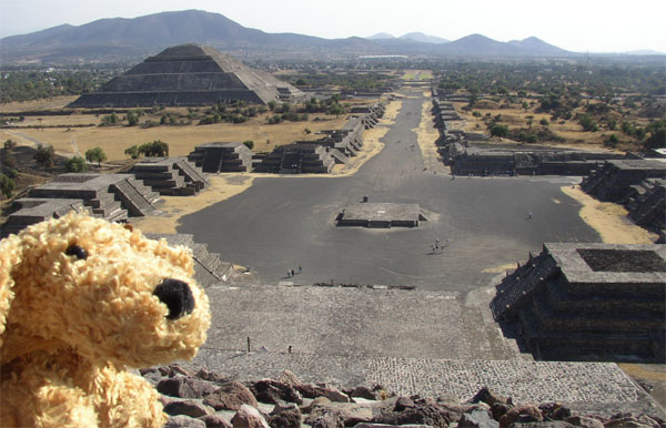 Teotihuacan, vue d'ensemble