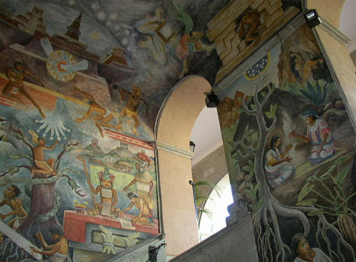 Fresques du Palacio de Gobernio