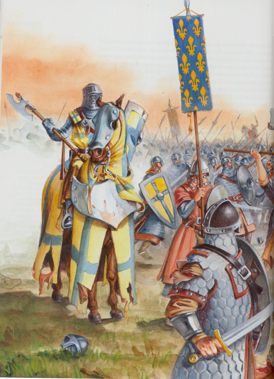 chevalier du XIII sans sa lance