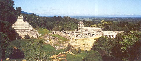 site mayas de à Palemque